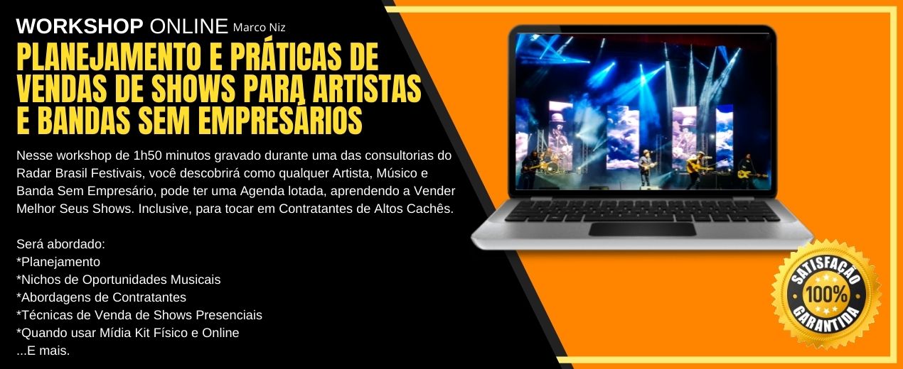 venda de shows